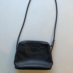Black leather Tory Burch Crossbody bag